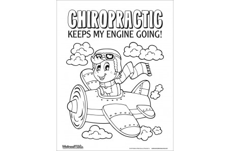 Chiropractic Coloring Sheets