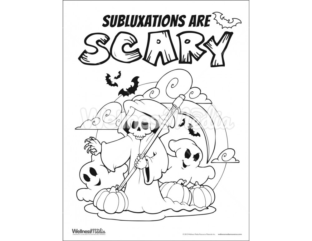 Free Chiropractic Coloring Pages Sketch Coloring Page