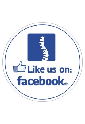 Like us on Facebook Round...