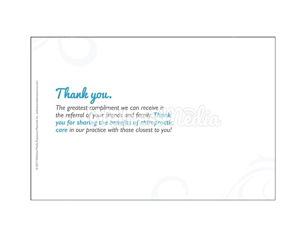 postcard thank you