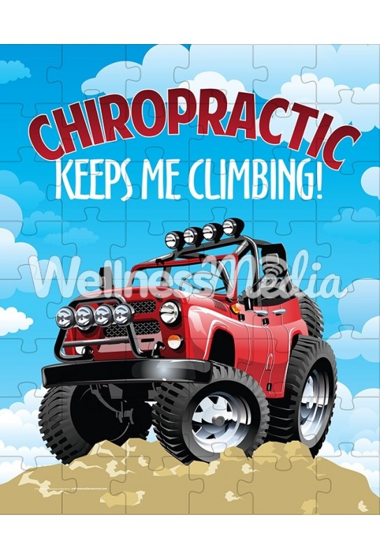 Chiropractic Keeps Me Climbing Puzzle Chiropractic Keeps Me Climbing Puzzle
