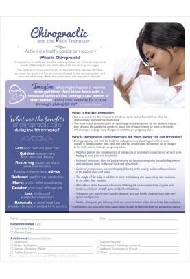 Chiropractic and The 4th Trimester ROF Handout